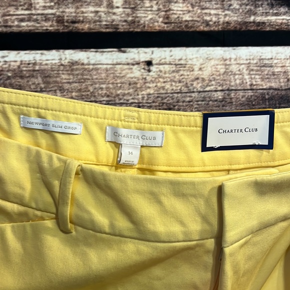 Charter Club slim leg crop pants - Picture 5 of 5